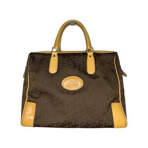 971. Celine Boston Bag - Brown